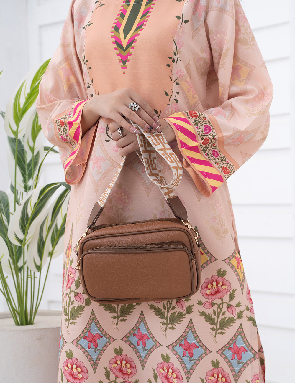 Messenger Shoulder Bag Deep Blue