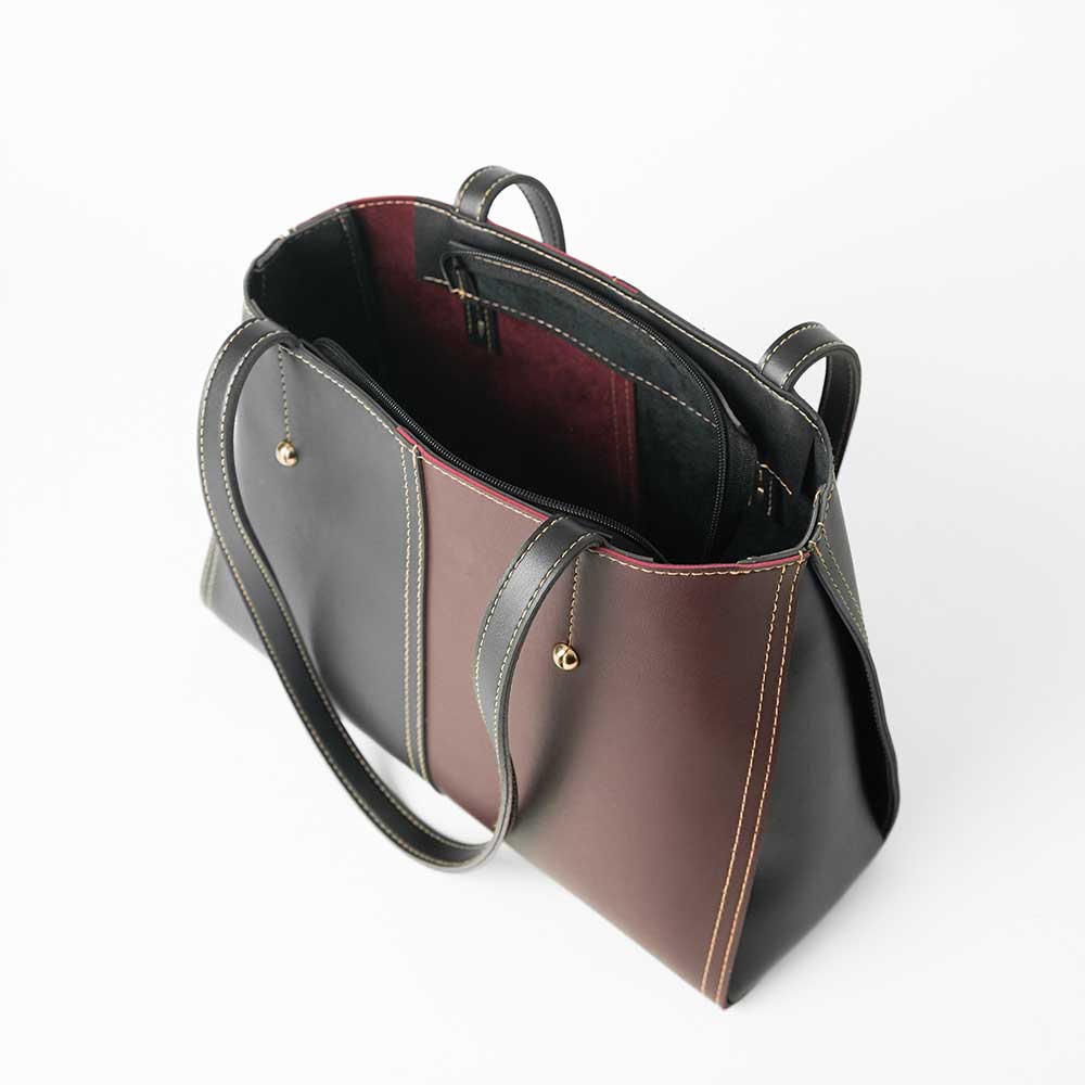 Steven Bag Maroon & Black for Women Online in Pakistan - Cheap Bag