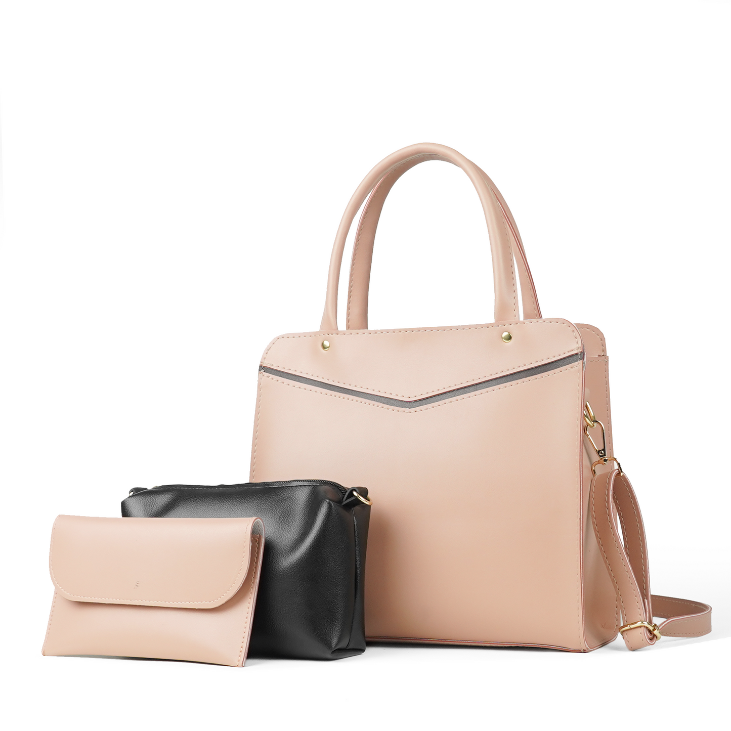 Smart set of 3 Bag peach