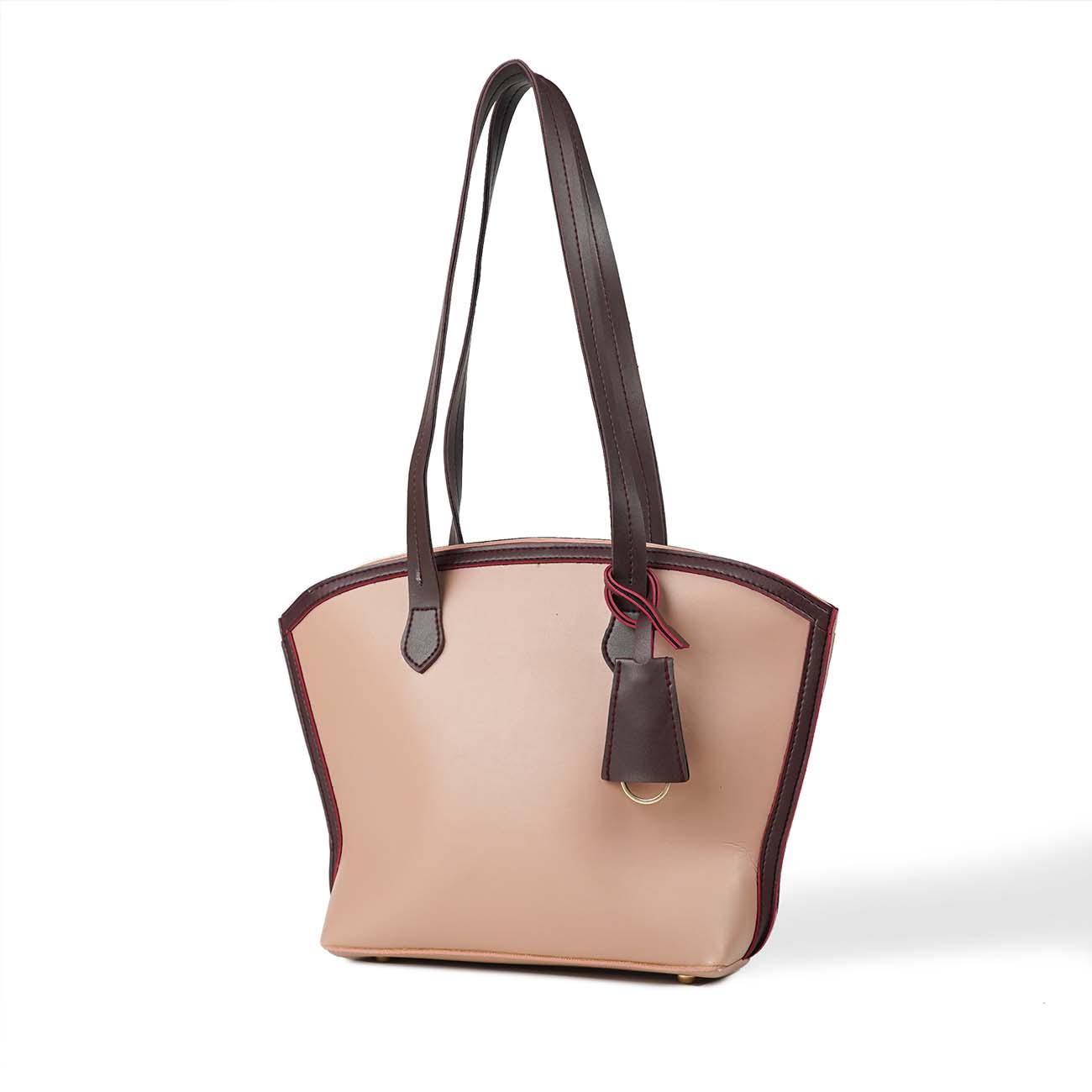 Flo bag peach & marron