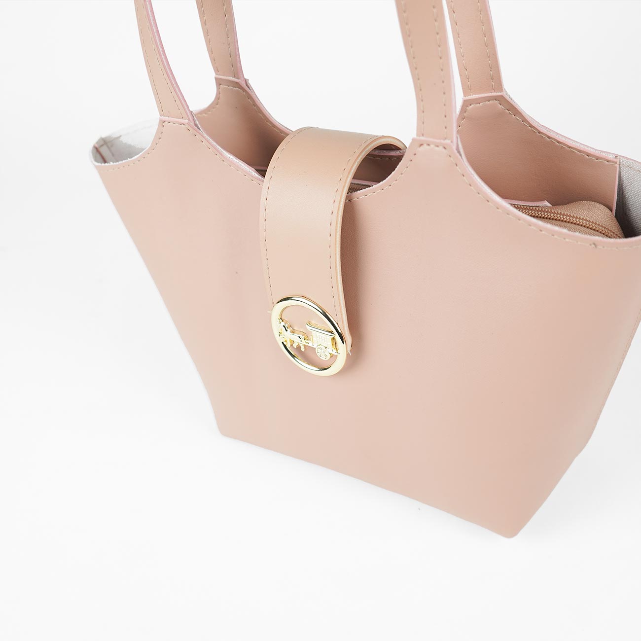 Cart set of 2 Bag Peach