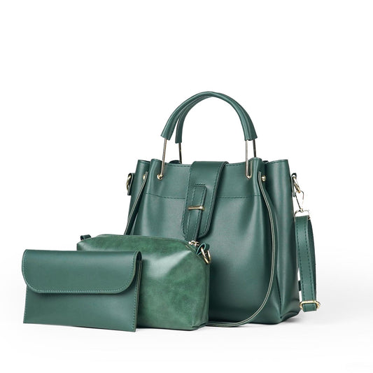 Emerald Set of 3 bag Green