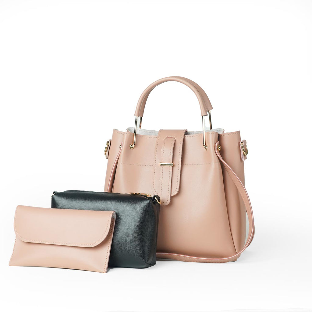 Emerald Set of 3 bag Peach