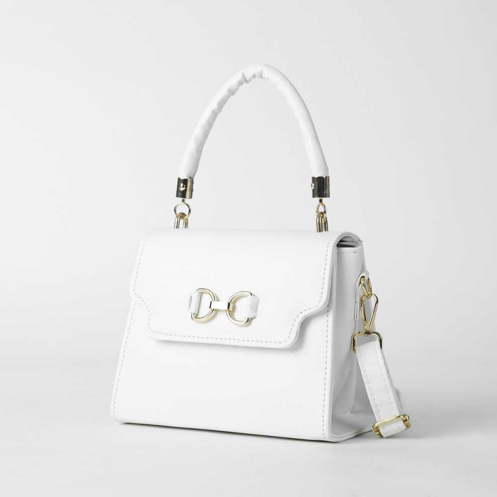 Elsa Bag (White Plain)