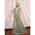 Puff Sleeves Front Open Abaya (pastel)