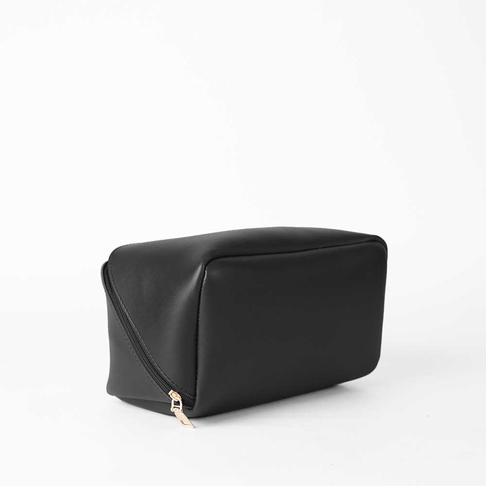 Large Capacity Travel Cosmetic Bag Black