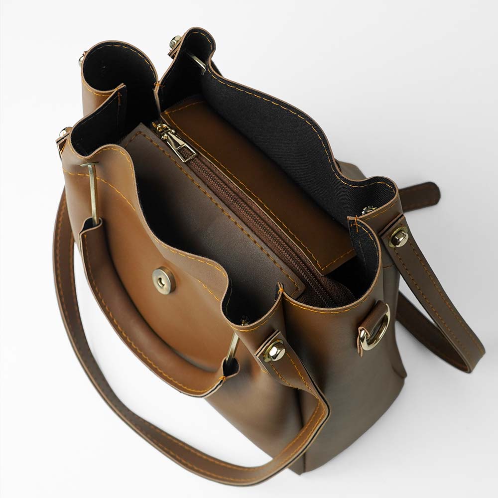 Emerald Set of 3 bag brown