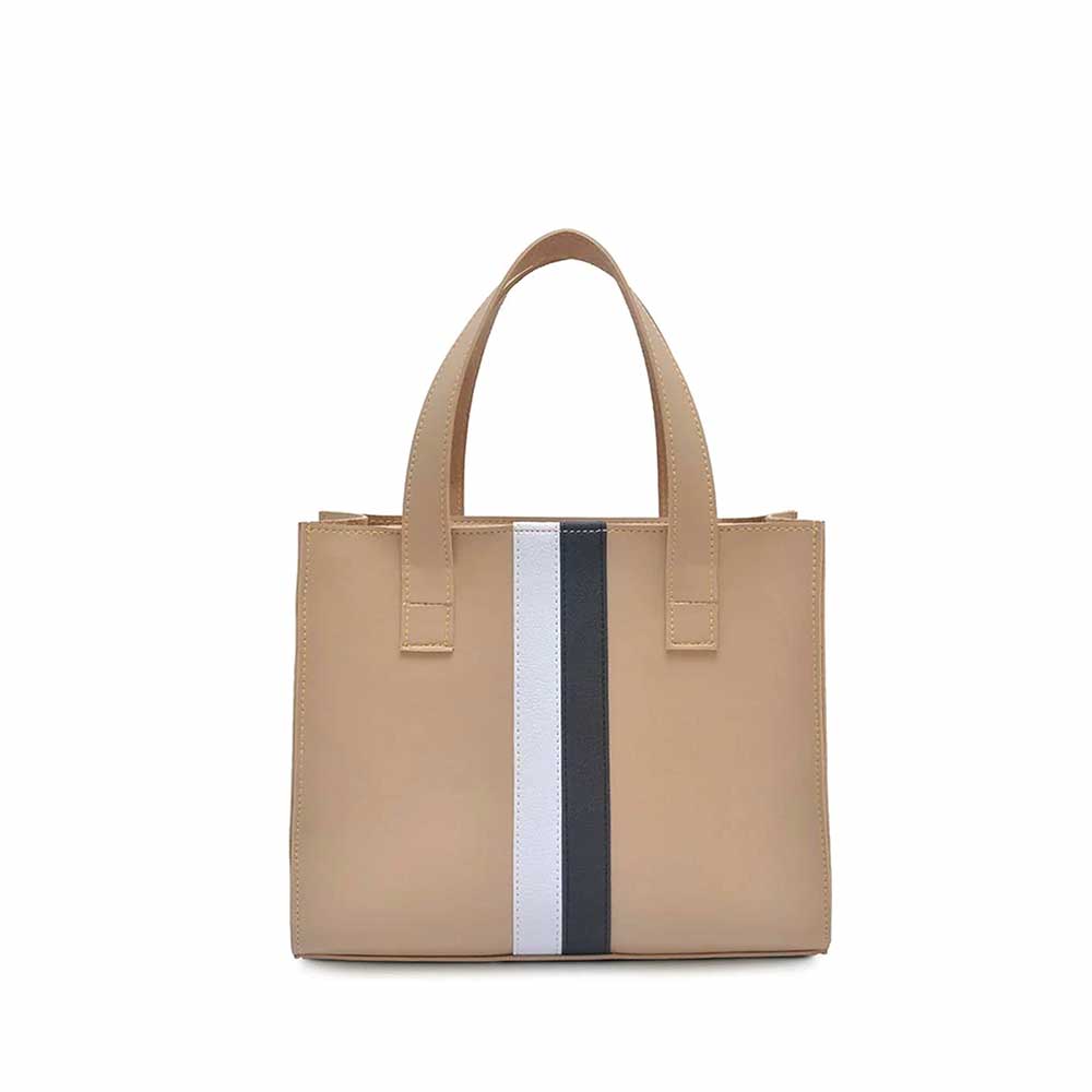 Strip Bag Beige