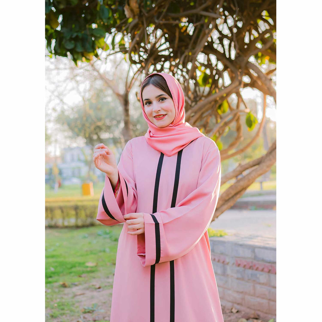 Get Classic Abaya (pink) shop online in Pakistan