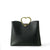 Golden Heart Handle Bag (Black)