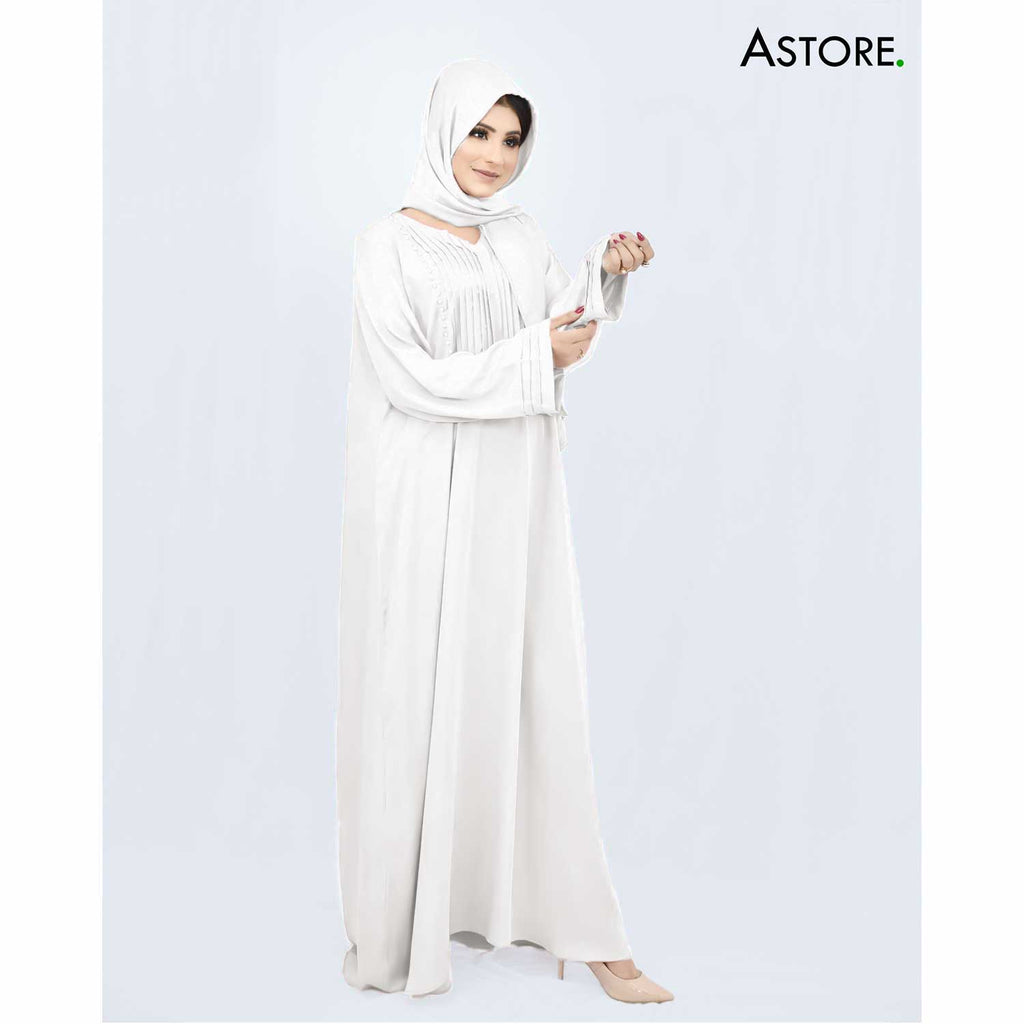 Grace Abaya with White in Pakistan