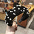 Pearl Knotted Headband For Girls Online - Black color