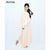 Simple Wavy Maxi Dress (peach) by Astore