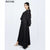 Long Sleeve Wavy Maxi Dress (black) by Astore