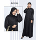 Turkish Style Abaya (black)