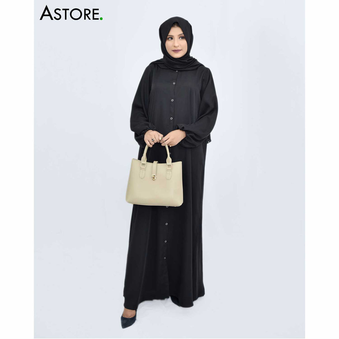 Turkish Style Abaya (black) Online in Pakistan