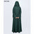 Pin and pearl abaya (emerald green) online by Astore