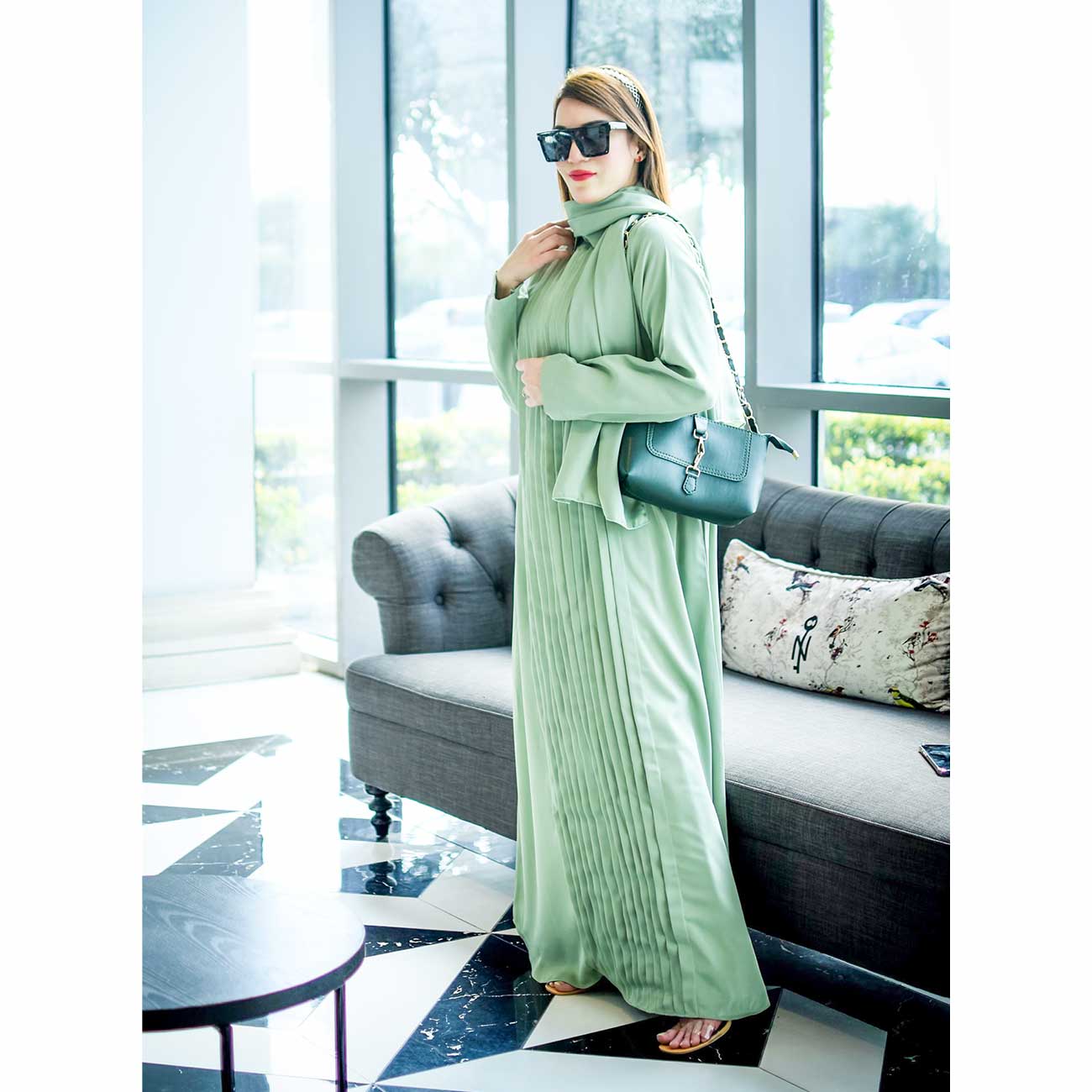 Streak Abaya (pastel) for Women Online in Pakistan - Abaya Style