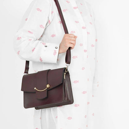 The Elegant Bag Maroon