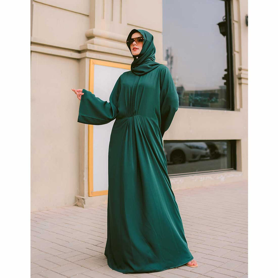 Shop The Royal Abaya (Emerald Green) online in Pakistan