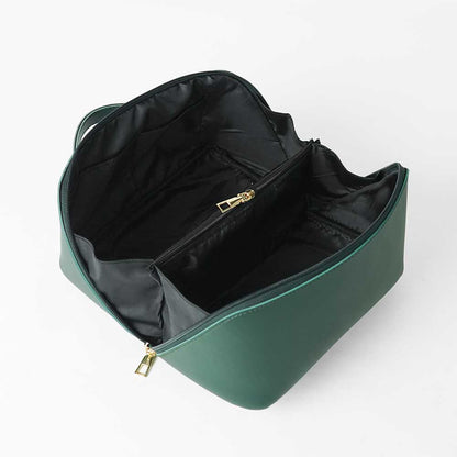 Large Capacity Travel Cosmetic Bag Green