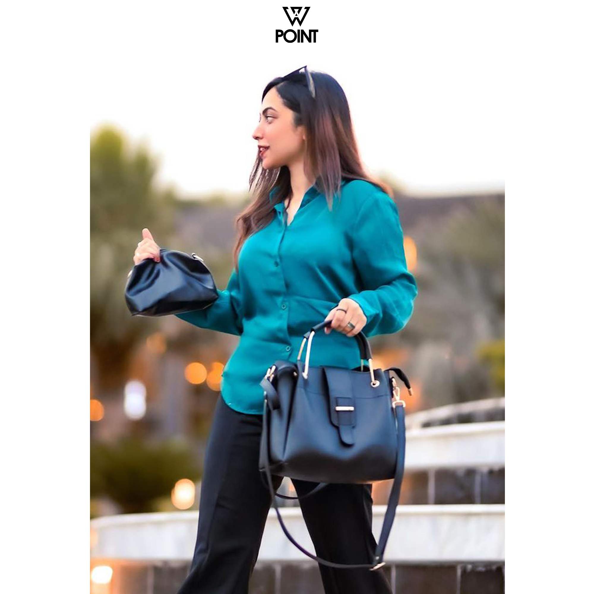 Emerald Bag Set Of 3 Black