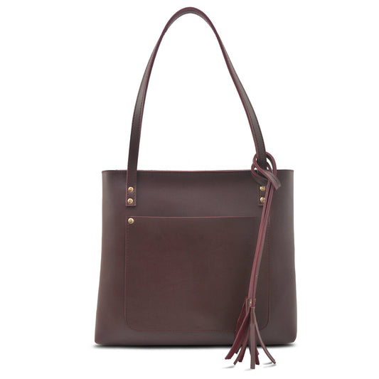 Retro Shoulder Bag Maroon