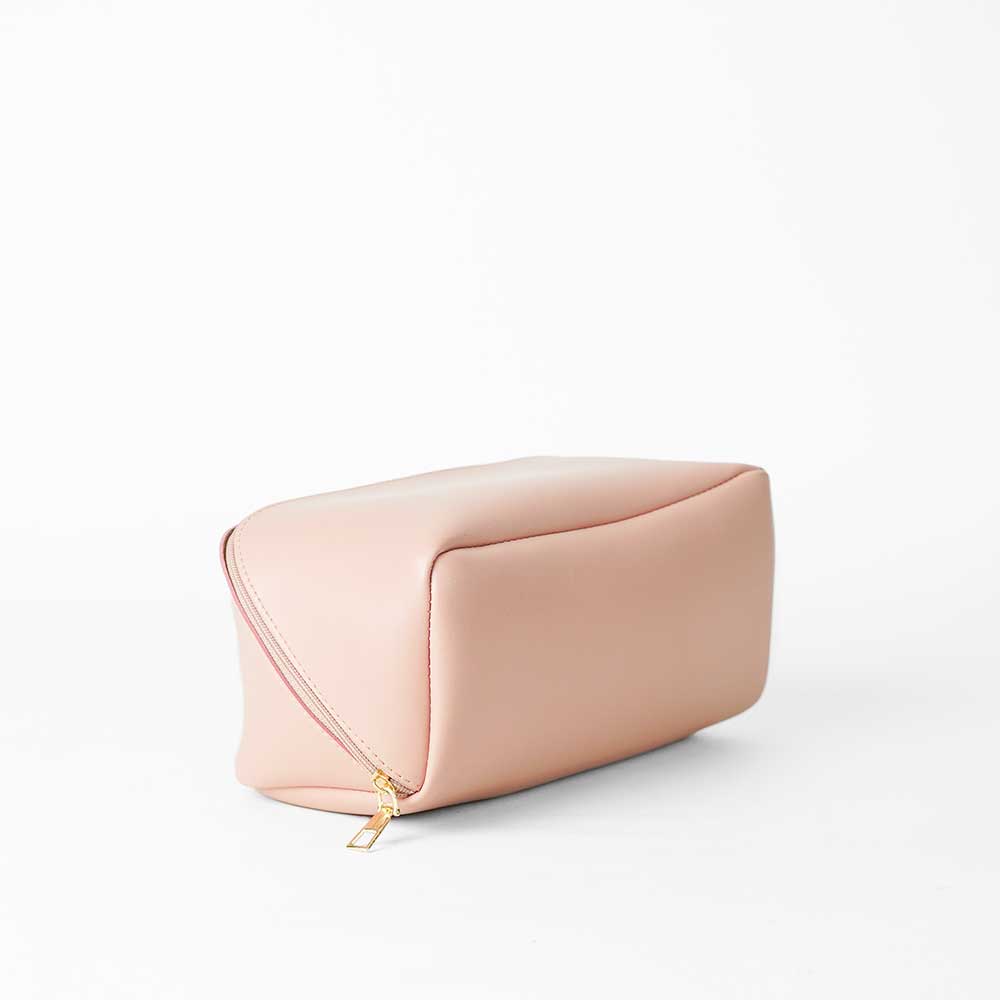 Large Capacity Travel Cosmetic Bag Peach