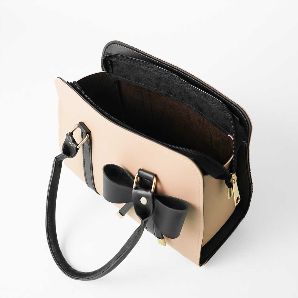 The Bow Bag Peach