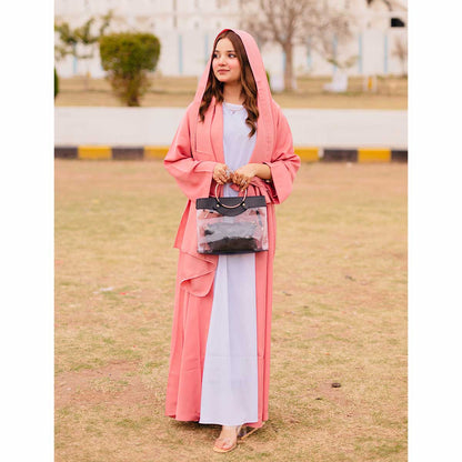 Abaya (Light Pink Color)