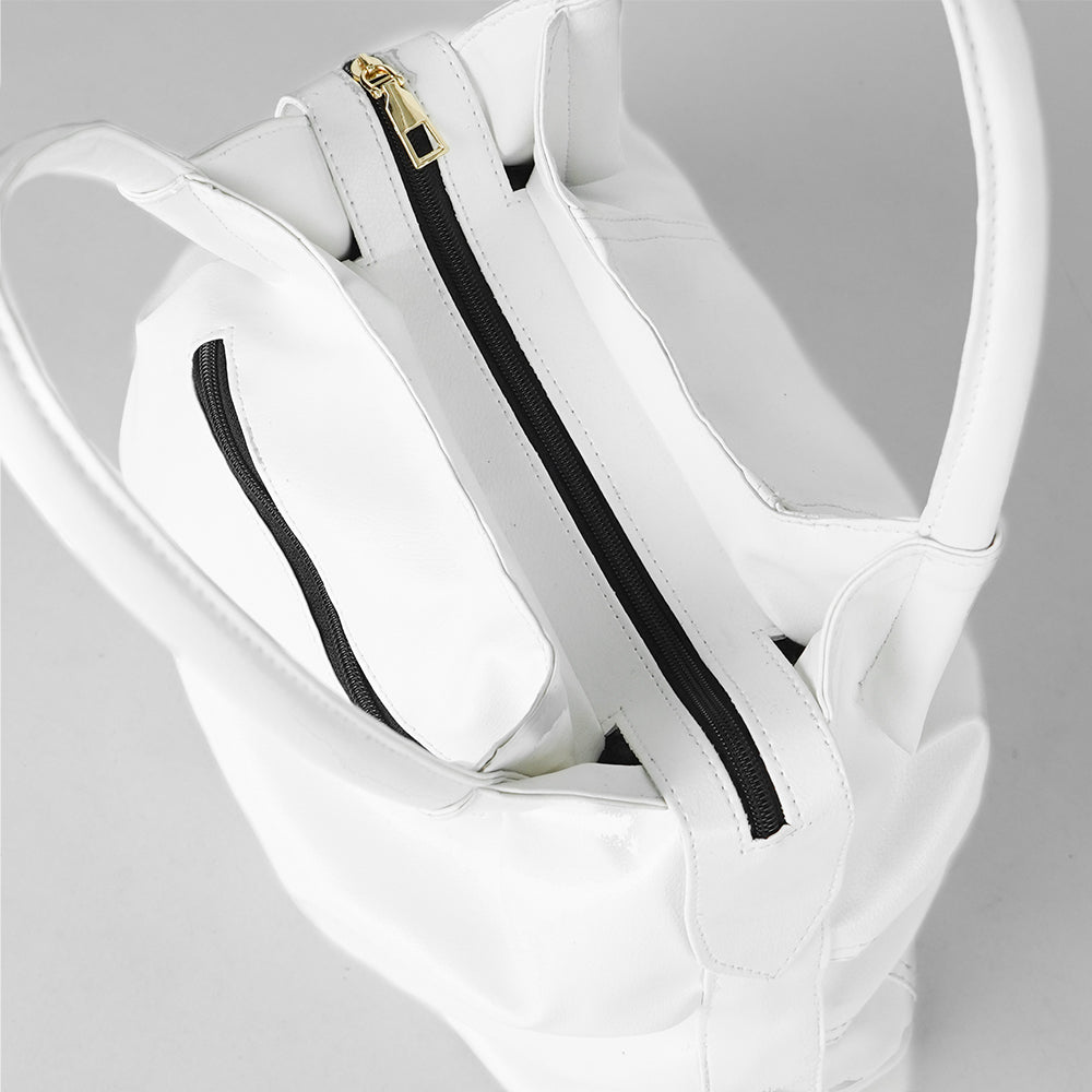 Scrunchie Bag White